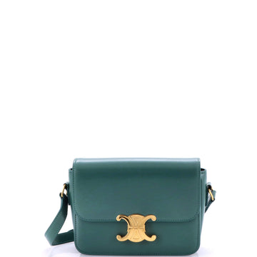 Celine Triomphe Shoulder Bag Smooth Calfskin Teen