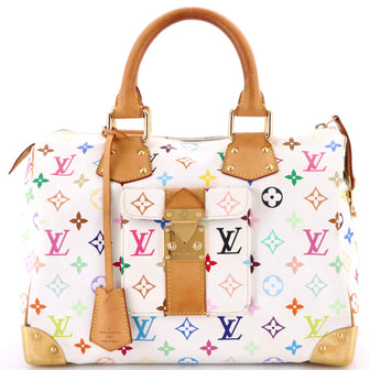 Louis Vuitton Speedy Handbag Monogram Multicolor 30