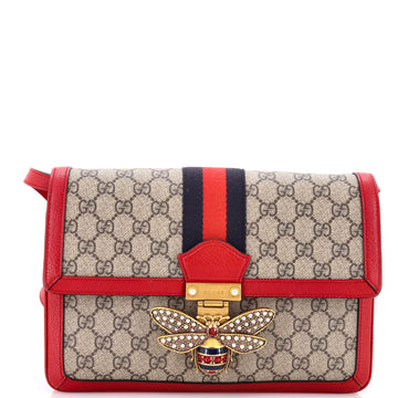 Gucci Queen Margaret Shoulder Bag GG Coated Canvas Medium
