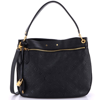 Louis Vuitton Spontini NM Handbag Monogram Empreinte Leather