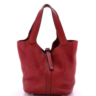 Hermes Picotin Lock Bag Clemence MM