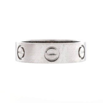 Cartier Love Band Ring Platinum