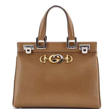 Gucci Zumi Top Handle Bag Leather Small