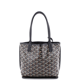 Goyard Anjou Reversible Tote Coated Canvas Mini
