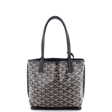Goyard Anjou Reversible Tote Coated Canvas Mini