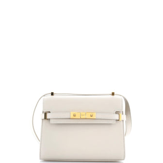 Saint Laurent Manhattan Handbag Leather Nano
