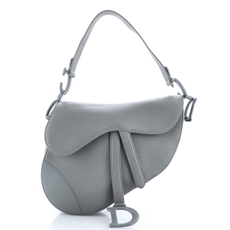 Christian Dior Ultra Matte Saddle Handbag Leather Medium