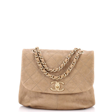 Chanel Trianon Messenger Bag Quilted Leather Small