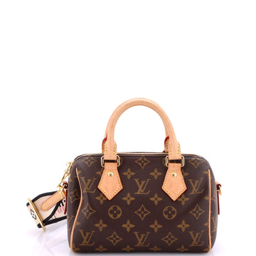 Louis Vuitton Speedy Bandouliere Bag Monogram Canvas 20