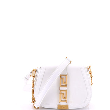 Versace Greca Goddess Shoulder Bag Leather Small
