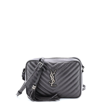 Saint Laurent Lou Camera Bag Matelasse Chevron Leather Small