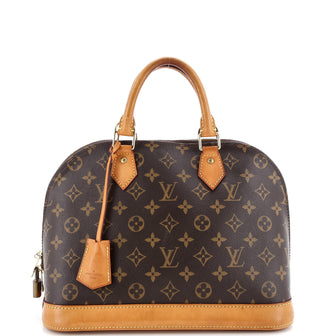 Louis Vuitton Alma Handbag Monogram Canvas PM