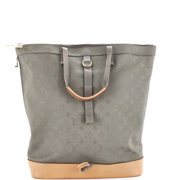 Louis Vuitton Zipped Tote Limited Edition Titanium Monogram Canvas