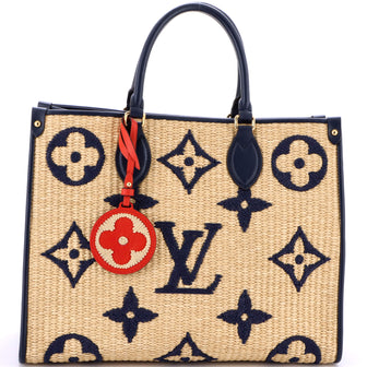 Louis Vuitton OnTheGo Tote Monogram Giant Raffia MM