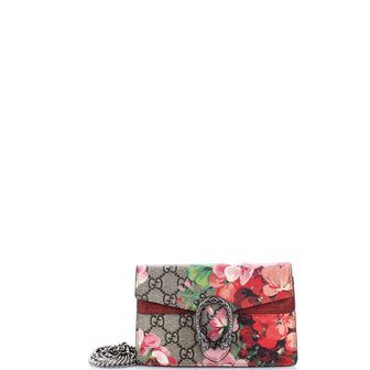 Gucci Dionysus Bag Blooms Print GG Coated Canvas Super Mini