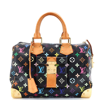 Louis Vuitton Speedy Handbag Monogram Multicolor 30