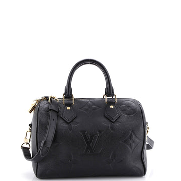 Louis Vuitton Speedy Bandouliere Bag Monogram Empreinte Giant 25