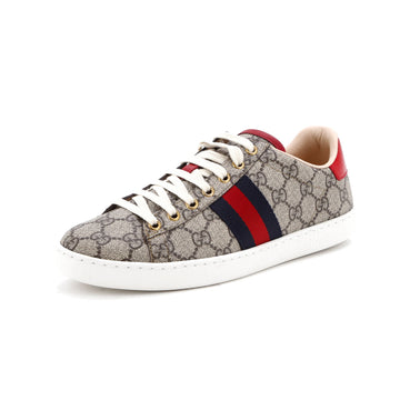 Gucci Ace Sneakers GG Coated Canvas