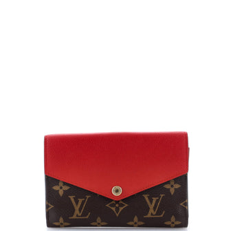 Louis Vuitton Pallas Wallet Monogram Canvas and Calfskin Compact