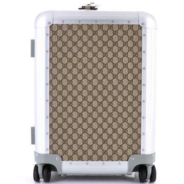 Gucci Porter Cabin Rolling Suitcase GG Coated Canvas