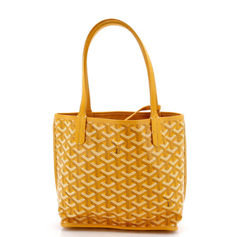 Goyard Anjou Reversible Tote Coated Canvas Mini