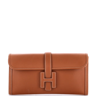 Hermes Jige Elan Clutch Swift 29