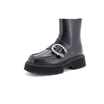 Gucci Women's Dionysus Platform Boots Leather