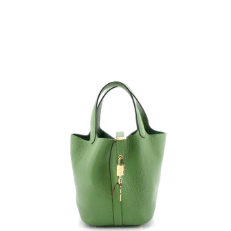 Hermes Picotin Lock Bag Clemence PM