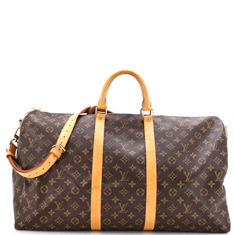Louis Vuitton Keepall Bandouliere Bag Monogram Canvas 55
