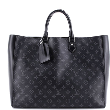 Louis Vuitton Grand Sac Bag Monogram Eclipse Canvas