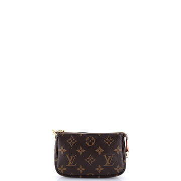 Louis Vuitton Pochette Accessoires Monogram Canvas Mini