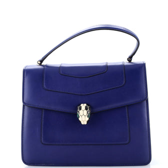 Bvlgari Serpenti Forever Top Handle Bag Leather Medium