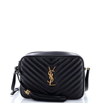 Saint Laurent Lou Camera Bag Matelasse Chevron Leather Small