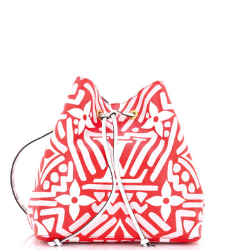 Louis Vuitton NeoNoe Handbag Limited Edition Crafty Monogram Giant MM