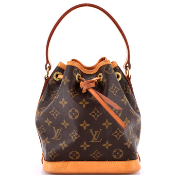 Louis Vuitton Noe Handbag Monogram Canvas Mini