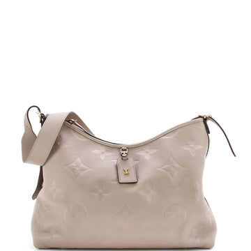 Louis Vuitton CarryAll Hobo Monogram Empreinte Giant MM