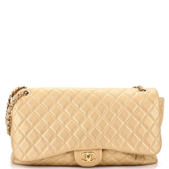 Chanel XXL Travel Flap Bag Quilted Calfskin Small