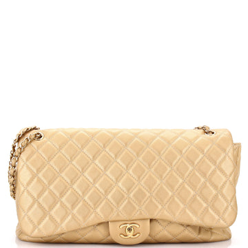 Chanel XXL Travel Flap Bag Quilted Calfskin Small