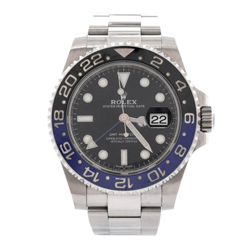 Rolex Oyster Perpetual Date GMT-Master II Batman Automatic Watch Stainless Steel and Cerachrom 40