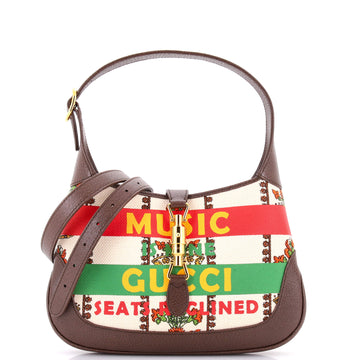 Gucci 100 Jackie 1961 Hobo Limited Edition Canvas Small