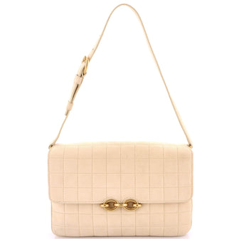 Saint Laurent Le Maillon Shoulder Bag Quilted Leather Medium