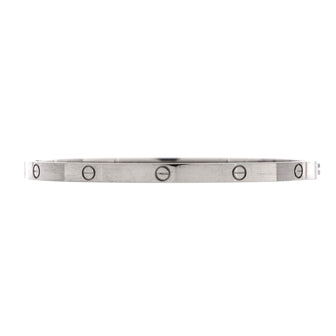 Cartier Love Bracelet 18K White Gold Small