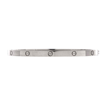 Cartier Love Bracelet 18K White Gold Small
