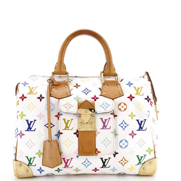 Louis Vuitton Speedy Handbag Monogram Multicolor 30