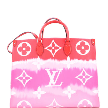 Louis Vuitton OnTheGo Tote Limited Edition Escale Monogram Giant GM