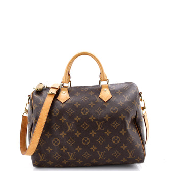Louis Vuitton Speedy Bandouliere Bag Monogram Canvas 30