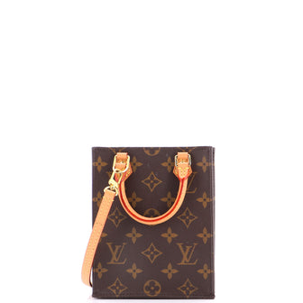 Louis Vuitton Petit Sac Plat Bag Monogram Canvas