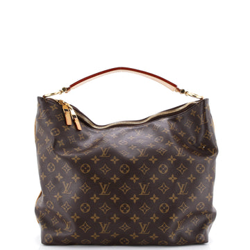 Louis Vuitton Sully Handbag Monogram Canvas MM