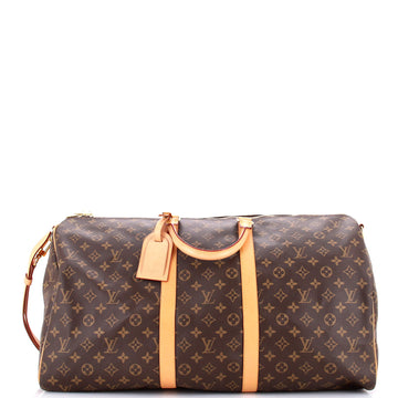 Louis Vuitton Keepall Bandouliere Bag Monogram Canvas 55