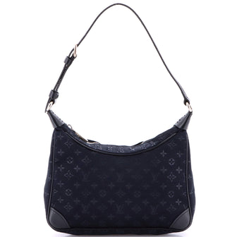 Louis Vuitton Boulogne Handbag Monogram Satin Mini